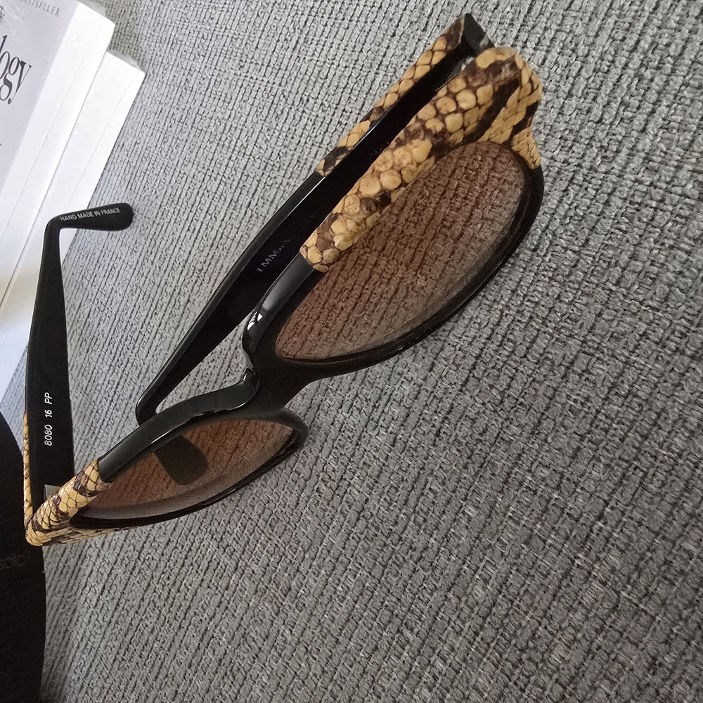 Stylish Black and Brown Sunglasses